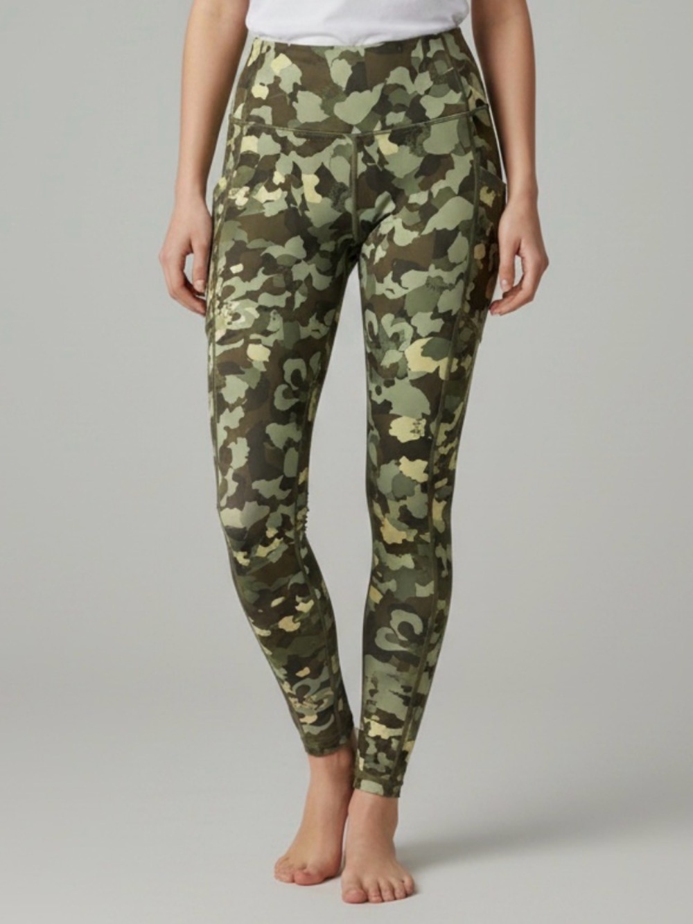 Avia High-Waist Petal Camo 7/8 Leggings